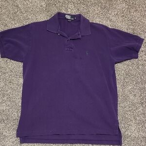 Polo by Ralph Lauren Men's Deep Purple Polo Shirt